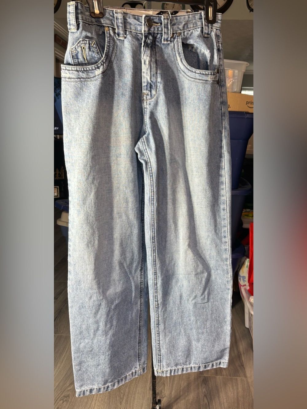 Light Blue Women’s Straight-Leg Jeans Size 14 EPC